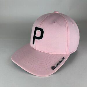 Puma Golf Ricky Fowler Farmers Insurance Pink Snapaback Hat